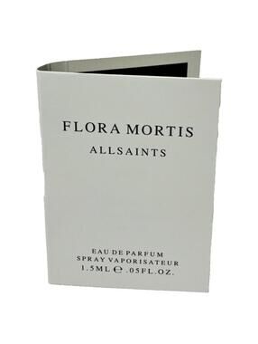 Allsaints Flora Mortis Eau De Parfum Spray 1.5ml Booklet Unisex Fragrance
